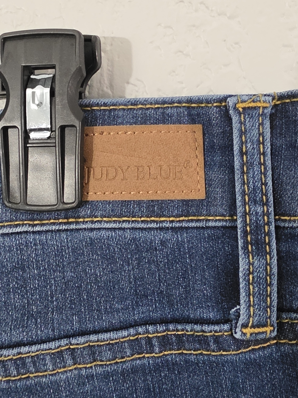 Judy Blue Boyfriend Fit Dark Wash Jeans High Waist Stretch Denim Womens 18W - Picture 4 of 9